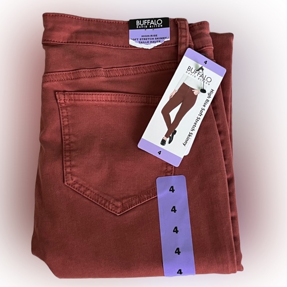 Buffalo Women’s High Rise Pants - Size 4 - Picture 2 of 6